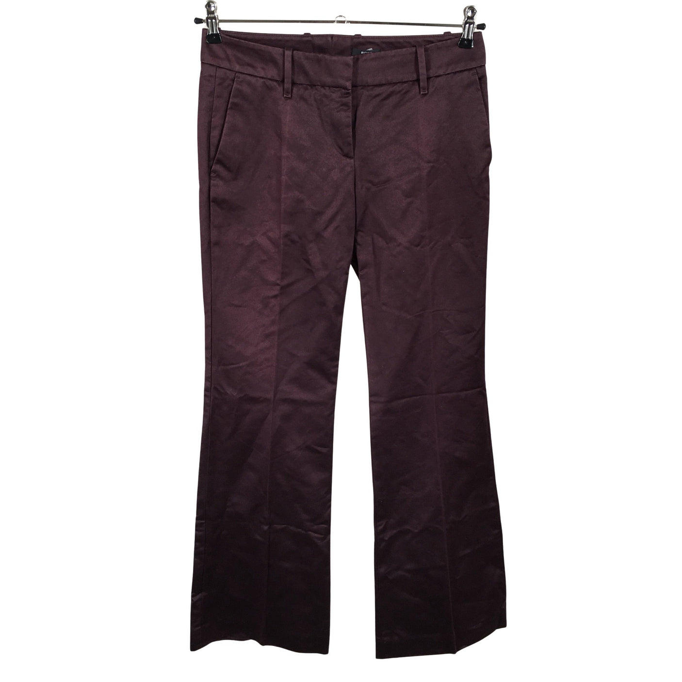Unisex Hugo Boss - Straight leg trousers, size 36 - Wine red (1)