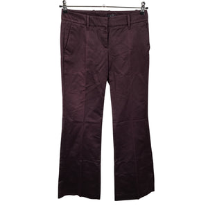 Unisex Hugo Boss - Straight leg trousers, size 36 - Wine red (1)