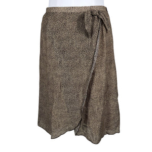 Unisex Borbonese - Fabric skirt, size 40 - Brown (1)