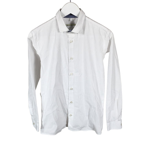 Unisex Sangar - Collared shirt, size 158 - 164 - White ()