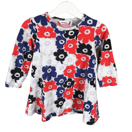 Unisex Marimekko - Tricot shirt, size 74 - 80 - Gray ()