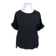 Unisex Nanso - Short-sleeved blouse, size 42 - Black ()