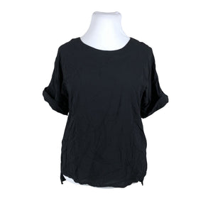 Unisex Nanso - Short-sleeved blouse, size 42 - Black (1)