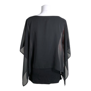 Unisex Wallis - Short-sleeved blouse, size 40 - Black (2)