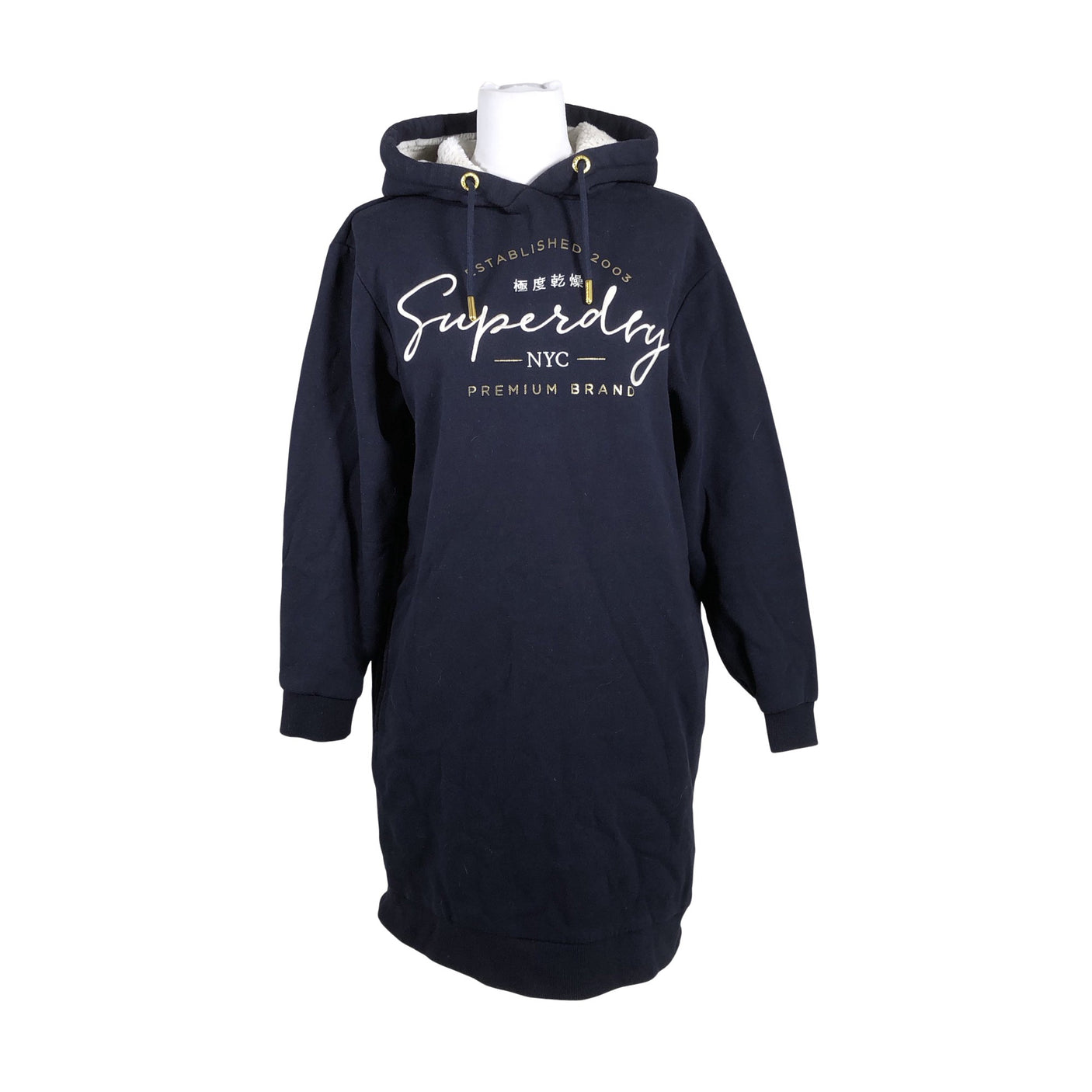 Unisex Superdry - Sweatshirt dress, size 40 - Blue (1)