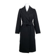 Unisex Massimo Dutti - Wool coat, size 38 - Black ()