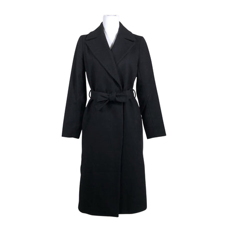 Unisex Massimo Dutti - Wool coat, size 38 - Black ()