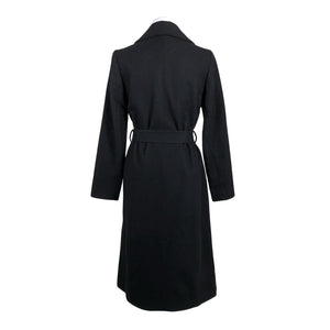 Unisex Massimo Dutti - Wool coat, size 38 - Black (3)