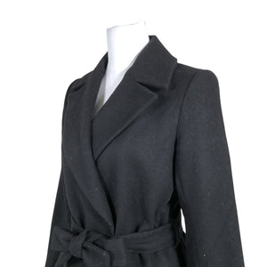 Unisex Massimo Dutti - Wool coat, size 38 - Black (2)