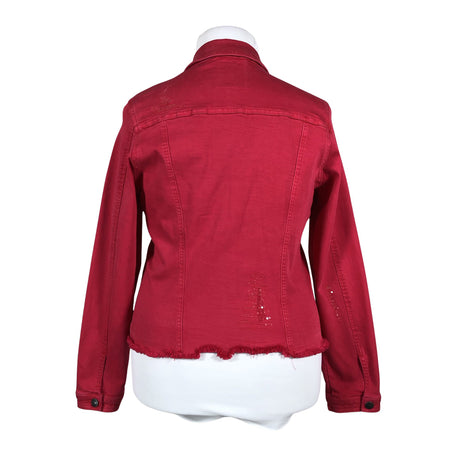 Unisex s.Oliver - Denim jacket, size 42 - Red (2)
