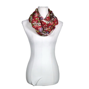 Unisex s.Oliver - Circle scarf, size Midi - Red (1)