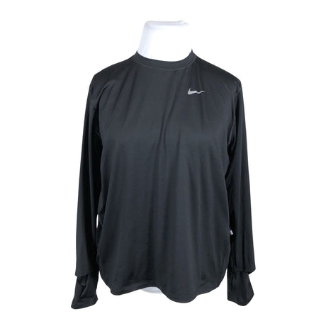 Unisex Nike - Sports shirt, long sleeve, size 42 - Black ()