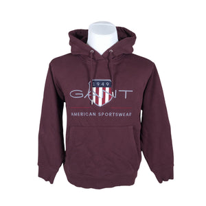 Unisex Gant - Hoodie, size XL - Wine red (1)