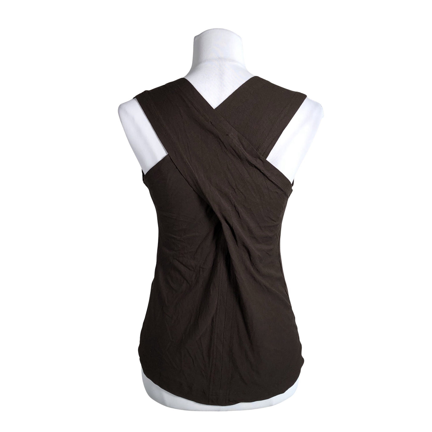 Unisex Voglia - Tricot tank top, size 36 - Brown (2)