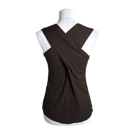 Unisex Voglia - Tricot tank top, size 36 - Brown (2)