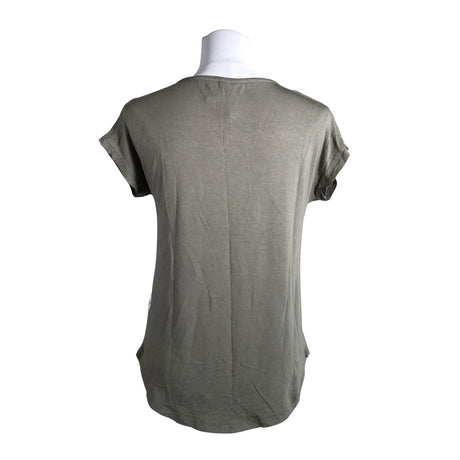 Unisex Soyaconcept - Short-sleeved blouse, size 36 - Green (2)