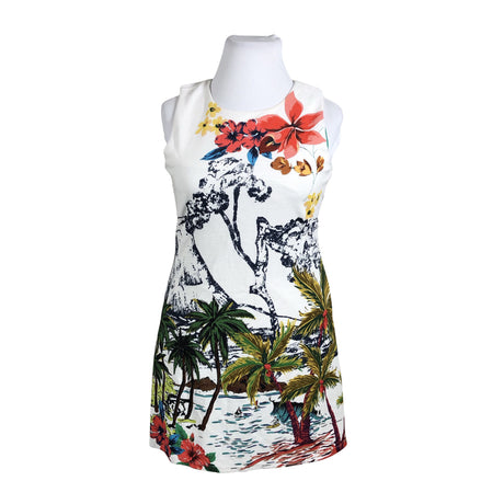 Unisex Desigual - Tricot dress, size 42 - White ()