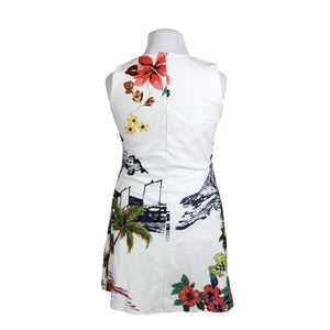 Unisex Desigual - Tricot dress, size 42 - White (2)