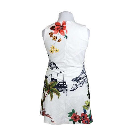 Unisex Desigual - Tricot dress, size 42 - White (2)