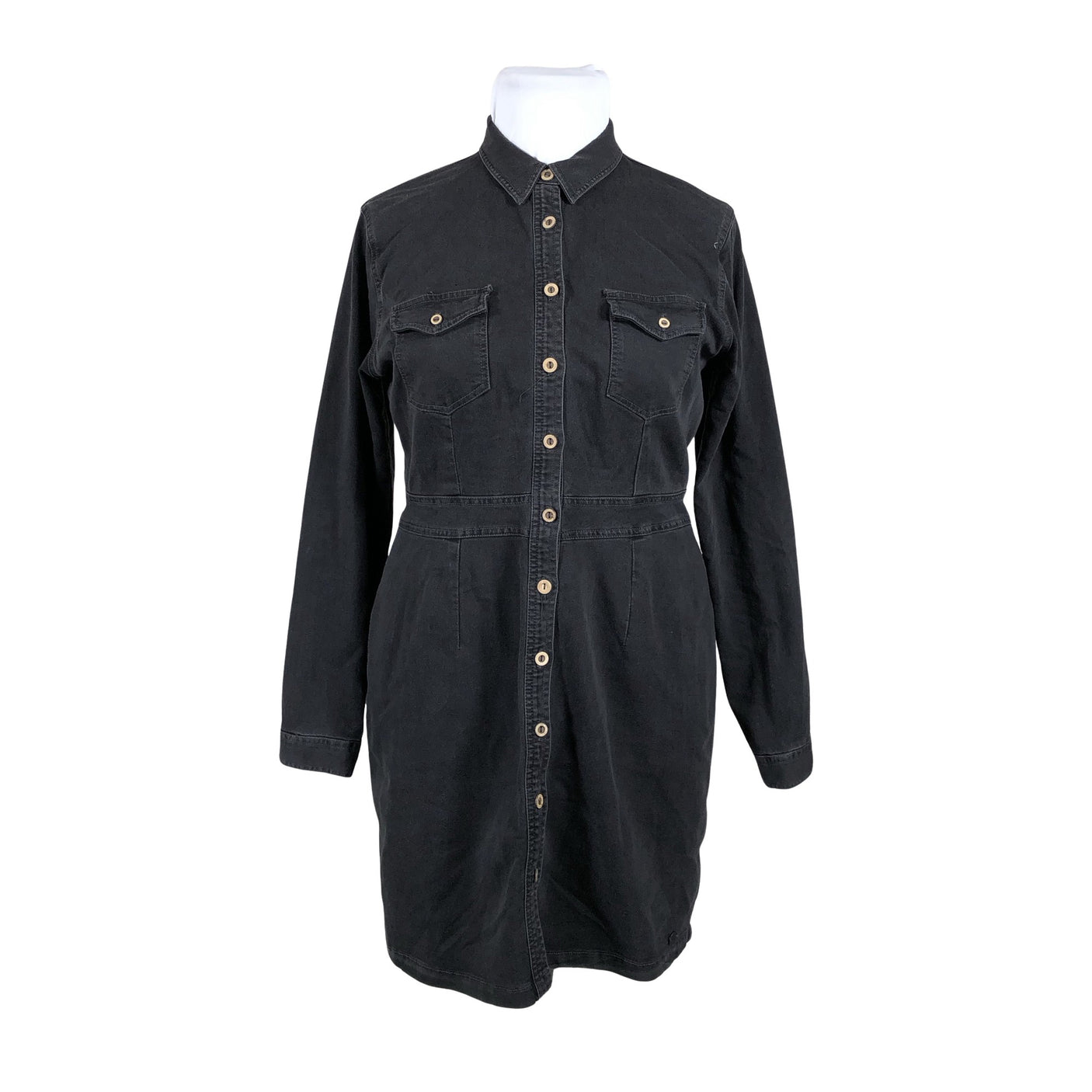 Unisex Nümph - Denim dress, size 42 - Gray (1)