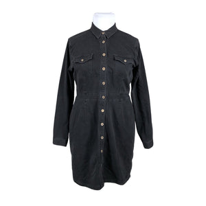 Unisex Nümph - Denim dress, size 42 - Gray (1)