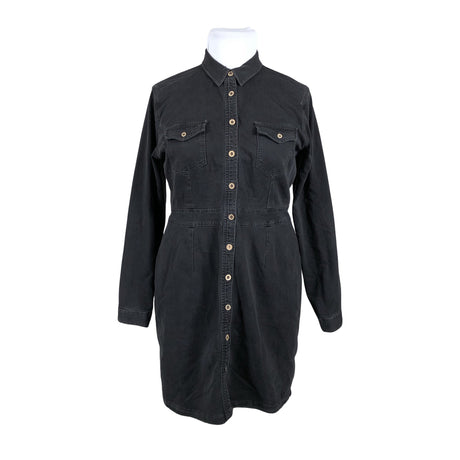 Unisex Nümph - Denim dress, size 42 - Gray ()