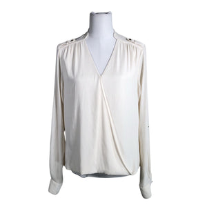 Unisex White House Black Market - Blouse, size 38 - White (1)