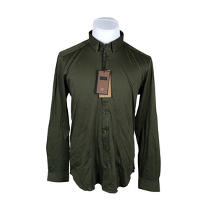 Unisex Mos Mosh - Collared shirt, size L - Green (1)