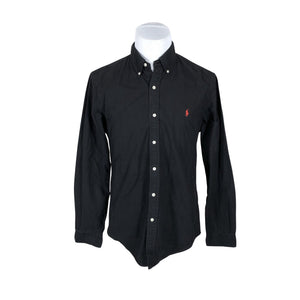 Unisex Ralph Lauren - Collared shirt, size L - Black (1)