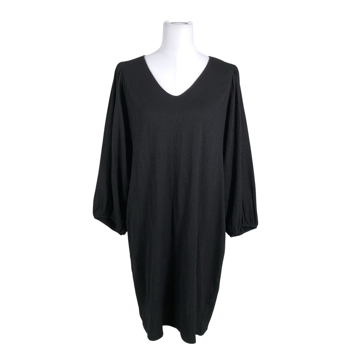 Unisex Lindex - Tricot dress, size 40 - Black (1)