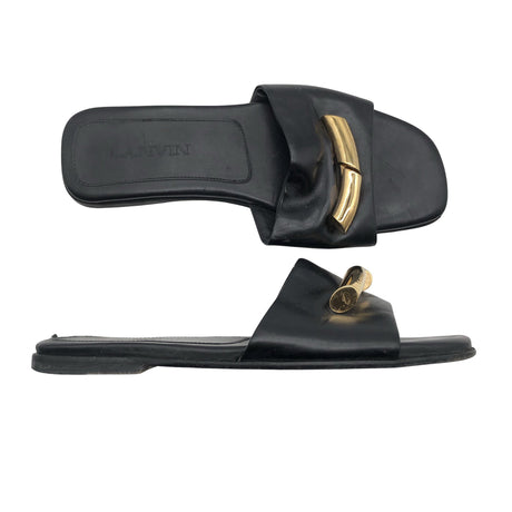 Unisex Lanvin - Sandals, size 39 - Black ()