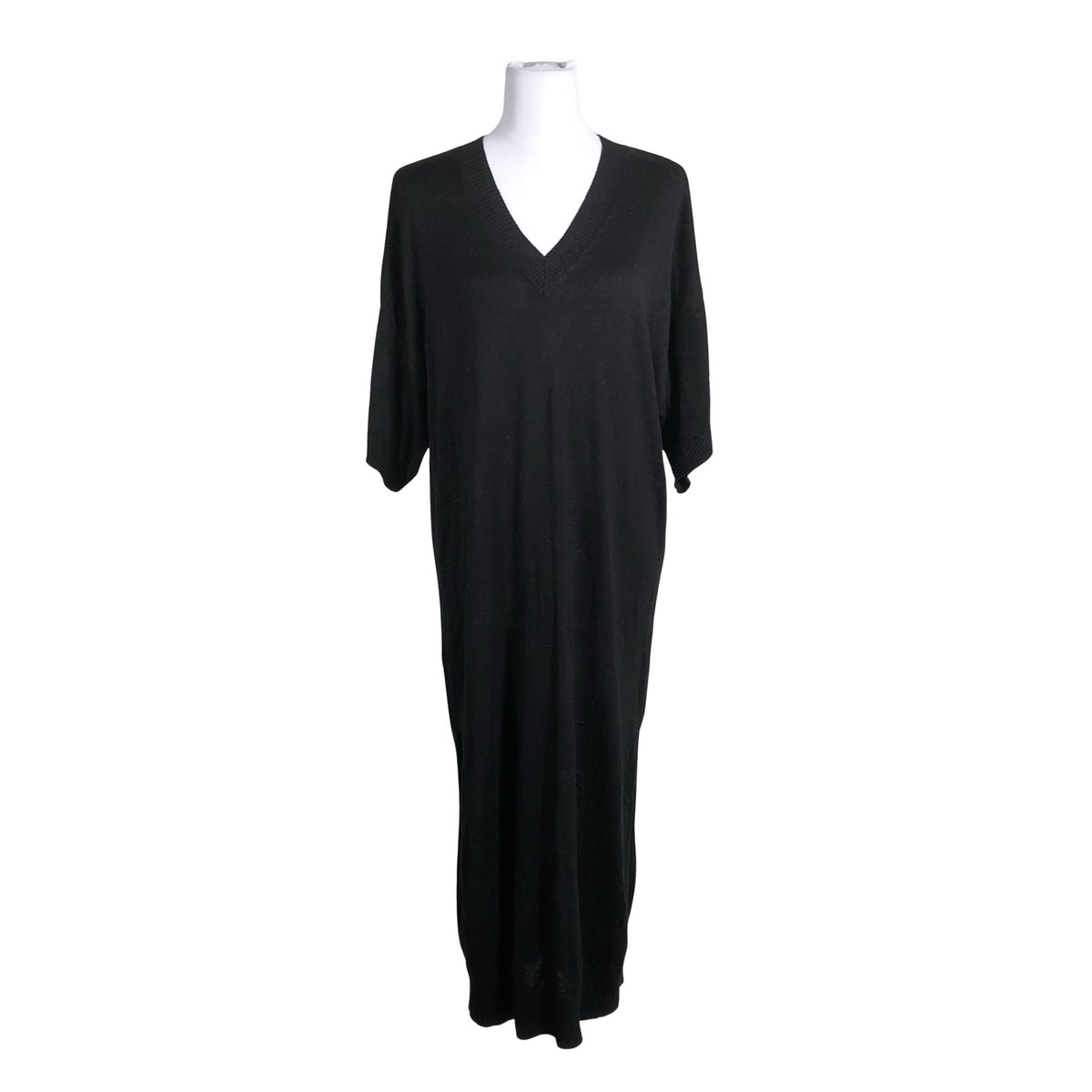 Unisex Knowledge Cotton Apparel - Knit dress, size 38 - Black (1)