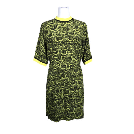 Unisex Hallhuber - Schiffon dress, size 36 - Black ()