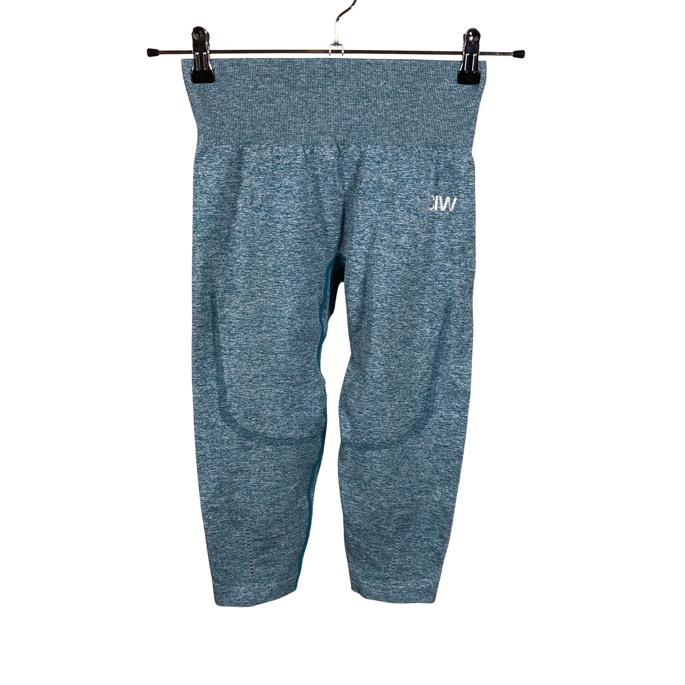 Unisex ICIW – Icaniwill - Sports capri pants, size 36 - Turquoise (1)