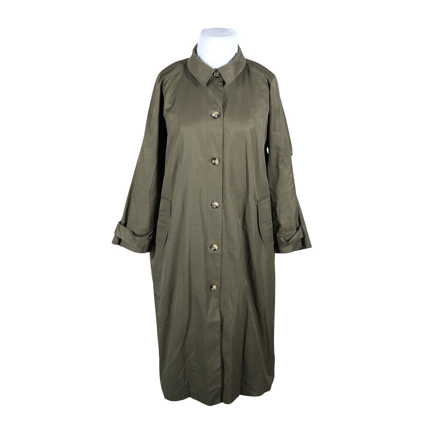 Unisex Neo Noir - Trench coat, size 42 - Green (1)