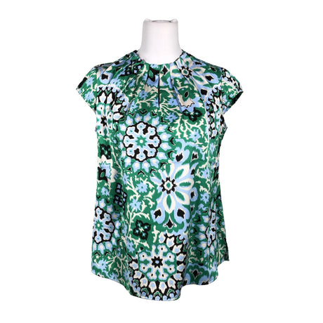 Unisex Comma - Short-sleeved blouse, size 38 - Green ()