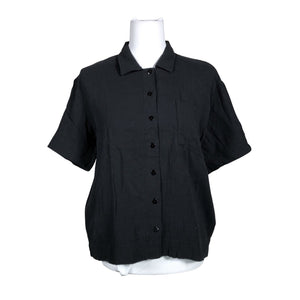 Unisex Soc - Short-sleeved blouse, size 36 - Black (1)