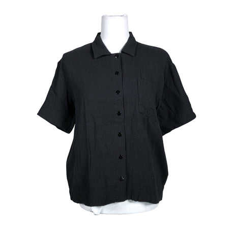 Unisex Soc - Short-sleeved blouse, size 36 - Black ()