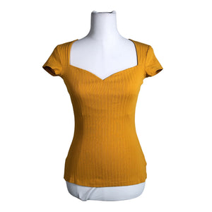 Unisex Anna Field - T-shirt, size 34 - Orange (1)