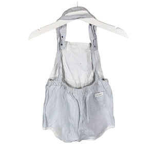 Unisex Newbie - Short overalls, size 80 - 86 - Light blue (2)