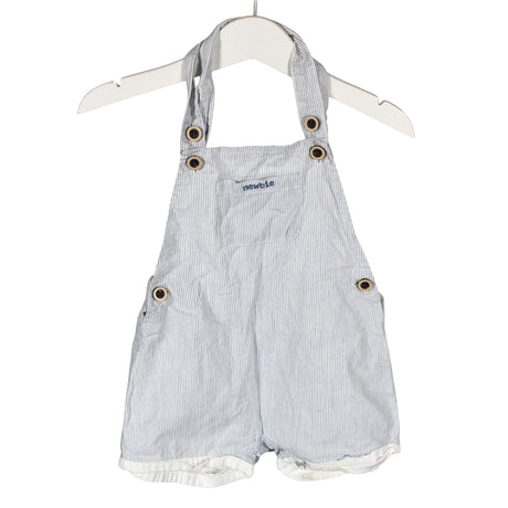 Unisex Newbie - Short overalls, size 80 - 86 - Light blue ()