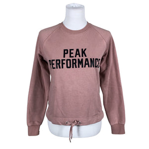 Unisex Peak Performance - Sweatshirt, size 36 - Light pink (1)