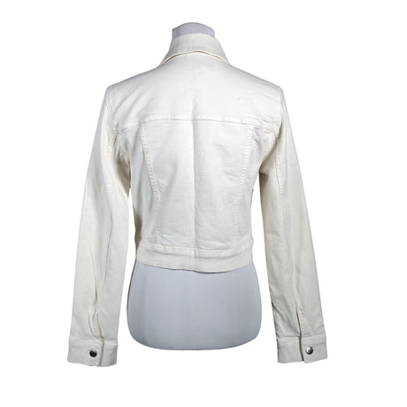 Unisex Na-KD - Denim jacket, size 38 - Natural white (2)