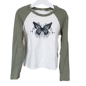 Unisex Lindex - Tricot shirt, size 134 - 140 - Green (1)