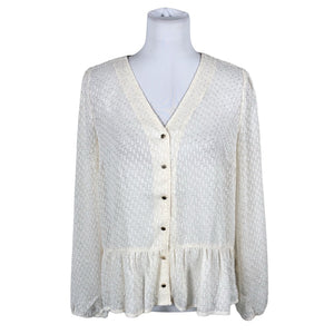 Unisex Saint Tropez - Blouse, size 38 - Natural white (1)