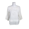 Unisex Part two - Blouse, size 36 - White ()