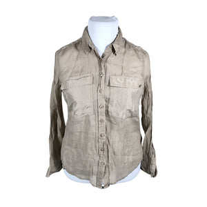 Unisex Autograph by Marks & Spencer - Collared shirt, size 42 - Brown (1)