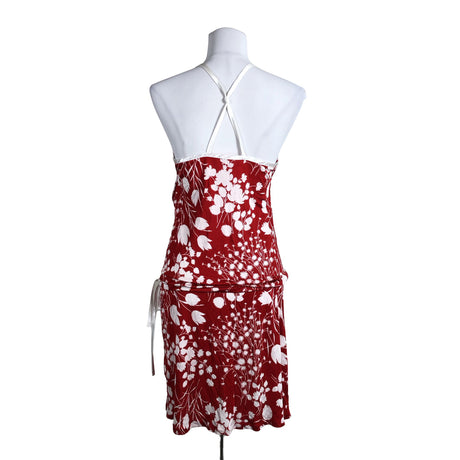 Unisex Benetton - Tricot dress, size 38 - Red (2)