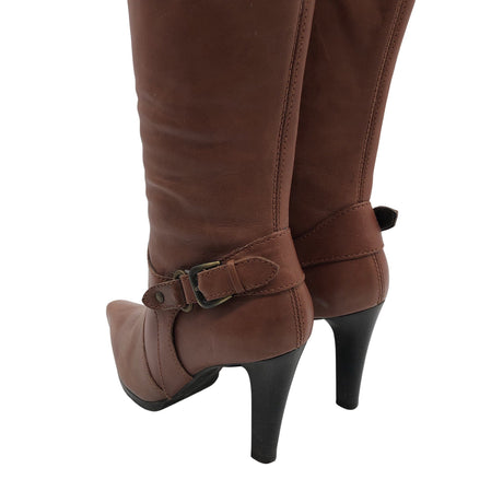 Unisex Via Uno - Boots, size 36 - Brown (2)