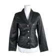 Unisex Jofama - Leather jacket, size 34 - Black ()
